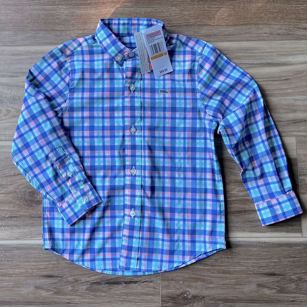 Vineyard Vines 3T Boys Button Down *NEW WITH TAGS*